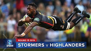 Stormers v Highlanders  Super Rugby 2019 Rd 15 Highlights [upl. by Esorrebma233]