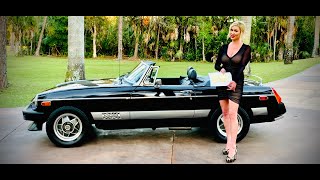 6969 Mile 1979 MGB Convertible Limited Edition amp Only One Owner [upl. by Emmerich589]