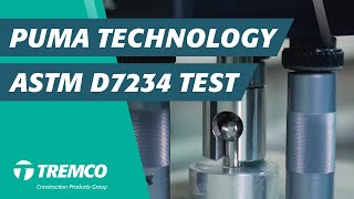 PUMA Technology  ASTM D7234 Adhesion Test [upl. by Ecirpak]