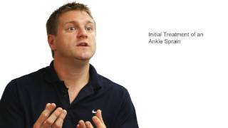 Initial Treatment of an Ankle Sprain [upl. by Bettencourt]