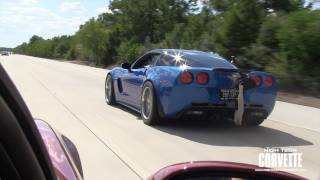 1500hp Corvette running on the street [upl. by Heimlich]