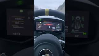 McLaren 600Lt Spider POV Acceleration On The Autobahn [upl. by Atenahs]