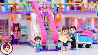 Heartlake City has a brand spankin new mall Lego Friends Build amp Review Part 1 [upl. by Buckels158]