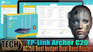 How to setup Tplink router Archer C20 access point  Tplink AC750 Archer C20 access point setup 👍 [upl. by Ahsrats]