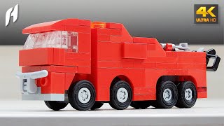 Heavy Tow Truck 8x4 MOC  4K [upl. by Yreneh911]