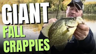 BIG FALL CRAPPIE How To Find amp Catch them [upl. by Irovi]