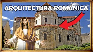 ⛪ La ARQUITECTURA ROMÁNICA en 2 MINUTOS  HISTORIA del ARTE RESUMEN [upl. by Ruffin]