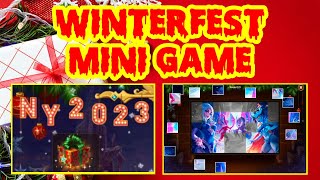 Winterfest 2022 Mini Game [upl. by Yarled510]