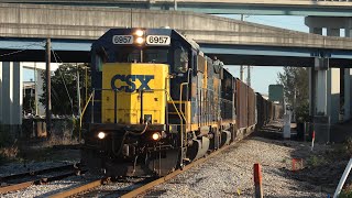 CSX Miami Train Compilation [upl. by Erusaert]