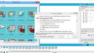 1481 Packet Tracer  TCP and UDP Communications [upl. by Enorahs262]