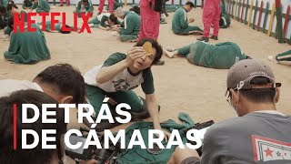 El juego del calamar  Detrás De Cámaras  Netflix [upl. by Asilana]