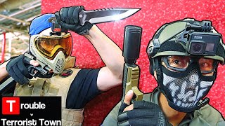 AIRSOFT TTT  Bringing a KNIFE to a GUN Fight [upl. by Keeler]