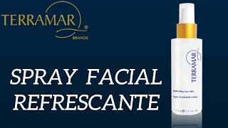 SPRAY FACIAL REFRESCANTE  TERRAMAR [upl. by Nawotna]