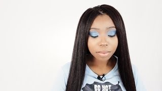 How To Do Tree Braids Yourself on Black Women Hair Supplies Tutorial Part 1 [upl. by Jamill236]