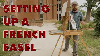 Setting up a French Easel [upl. by Rieth]