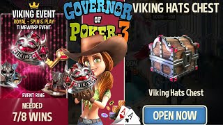 GOVERNOR OF POKER 3 TIMEWARP VIKING EVENT [upl. by Eyllom]