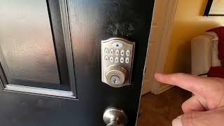 Add And Delete User on Kwikset 914 Smartlock 99140023 [upl. by Necyla296]