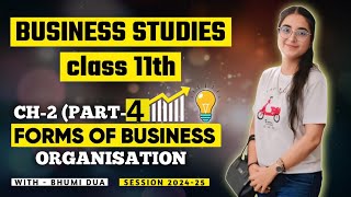 Forms Of Business Organisations  Chapter 2  class 11 Part 4  Topic  Cooperative organisation [upl. by Scarlet]