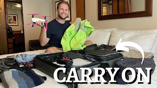 ALASKA CRUISE Packing Guide Carry On Only [upl. by Ahsenar]