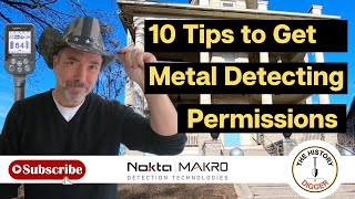 Metal Detecting 10 Tips to Get Metal Detecting Permissions [upl. by Annavoeg12]