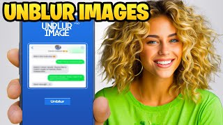 How to Unblur Images  How to Depixelate Images [upl. by Prendergast]