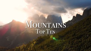 Top 10 Mountains To Visit In Europe [upl. by Kirad]