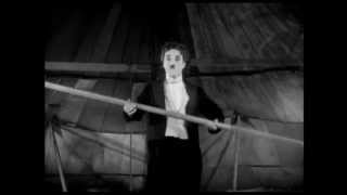 Charlie Chaplin  The Circus  Tightrope Scene [upl. by Silma]