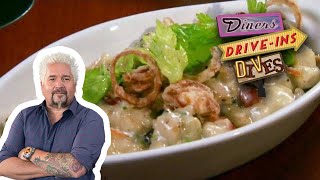 How to Make Clam Chowder GNOCCHI  Diners Driveins and Dives with Guy Fieri  Food Network [upl. by Assili630]