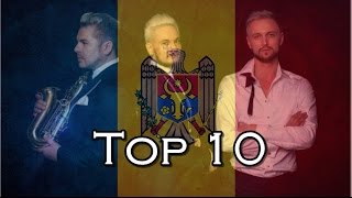 Top 10 Moldova in Eurovision 20002017 [upl. by Ytisahc]