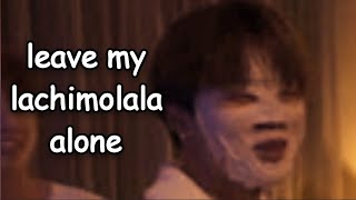 BTS imitating jimins lachimolala for 4 minutes straight ft Rock bison [upl. by Adnuhs]