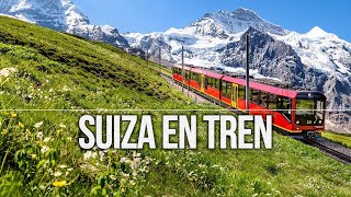 Viaje en tren 1 Suiza Furka Zermatt y Monte Cervino  Documental VIAJANDO POR EL MUNDO 2 [upl. by Airlie44]