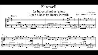 A Bova Farewell for harpsichord [upl. by Warner]