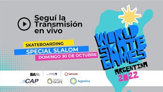 SPECIAL SLALOM  World Skate Games  Sede San Juan  Argentina [upl. by Zink470]