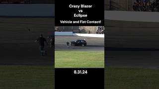 Blazer vs Eclipse CRASH Police and Fists [upl. by Lorrimor53]