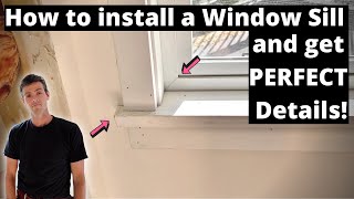 How to install a WINDOW SILL you wont REGRET [upl. by Zumstein]