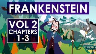 Frankenstein Plot Summary  Volume 2 Chapters 13  Schooling Online [upl. by Eivol]