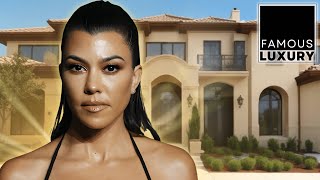 Inside Kourtney Kardashian’s 84M Calabasas Mansion A Peek into Celebrity Luxury [upl. by Boni]