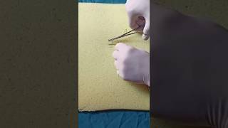 Horizontal mattress suture [upl. by Lawrenson953]