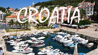 A Tour of Beautiful Hvar Island  The Jewel of Croatia [upl. by Ailadi]