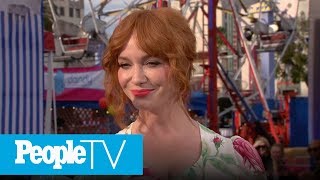 Christina Hendricks On Getting The Part For Toy Story 4s Gaby Gaby  PeopleTV [upl. by Tehcac]