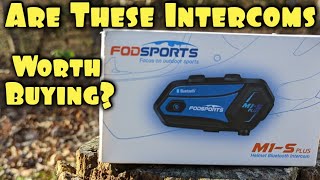 Fodsports M1S Plus Motorcycle Helmet Intercoms ReviewGiveaway  Contest Ended 12522 [upl. by Nore]