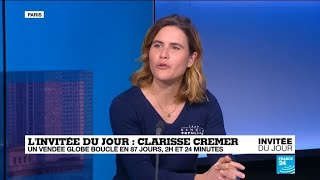 Clarisse Cremer  quotLe Vendée Globe c’est presque comme une retraite spirituellequot [upl. by Mountford]