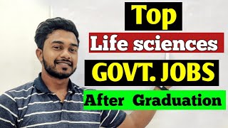 How to find Government job after Graduation for Microbiology Biotechnology zoology botany etc [upl. by Yrac]