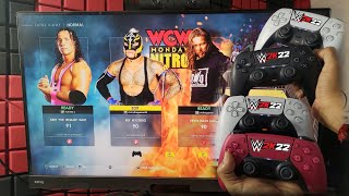 How to play WWE 2K22 Local Multiplayer up to 4 Players  Add 4 Controllers to PS5PS4 [upl. by Eselahc723]