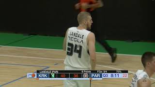 Jock Landale is a dunking machine Krka  Partizan NIS 20102018 [upl. by Corissa]