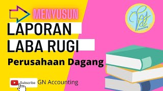 CARA MEMBUAT LAPORAN LABA RUGI dengan excel [upl. by Willette]