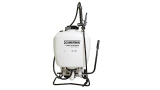 Chapin 60114 Made in USA 4 Gallon Backpack Sprayer with 3 Stage Filtration System Pump Pressured Spr [upl. by Kaine135]