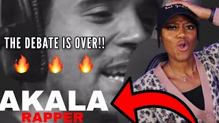 TYLYNN REACTS TO AKALA Fire in the Booth Pt 1 NO Debating He the GOAT [upl. by Aicyla298]