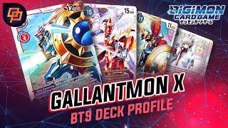 Gallantmon X Antibody  BT9 DECK PROFILE [upl. by Eisaj]