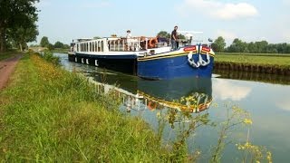 The 12 Passenger Hotel Barge Panache  Luxury Cruises in Alsace amp Lorraine France [upl. by Nihi]